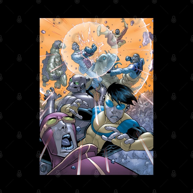 invincible poster by super villain