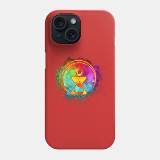 Cosmic Watercolor Chalice Phone Case