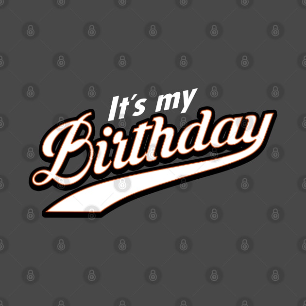 Birthday Bday Typography Gift For Birthday Celebrants by BoggsNicolas