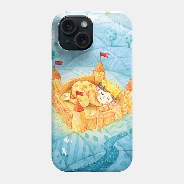 Blanket World Phone Case by rubinuby