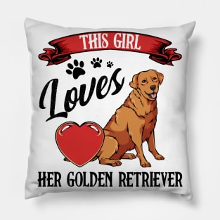 Golden Retriever Pillow