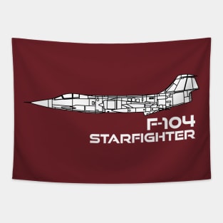 Lockheed F-104 Starfighter Tapestry