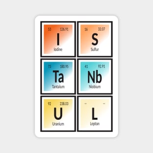 Istanbul City | Periodic Table Magnet