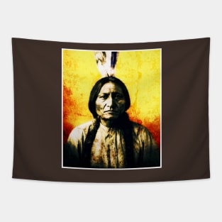 SITTING BULL-7 Tapestry