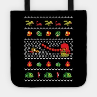 Ugly Christmas Sweater Alex Kidd Tote