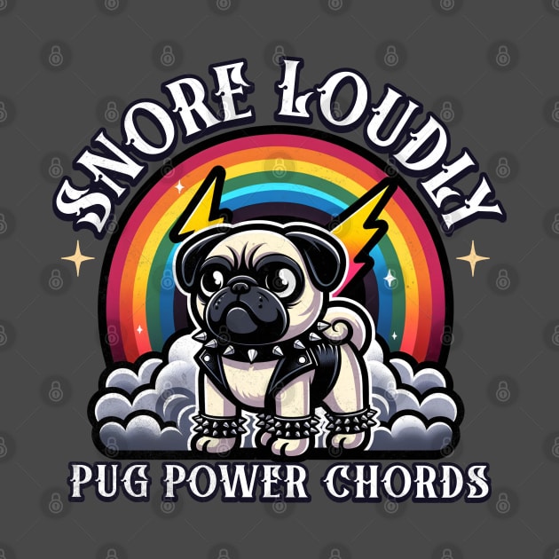 Pug Rock Heavy Metal by alcoshirts