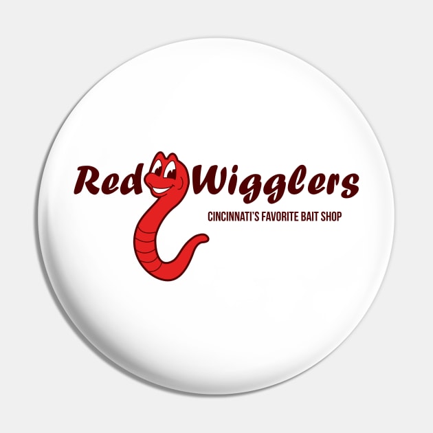 Red Wigglers - First Week Edition Pin by LFontaine