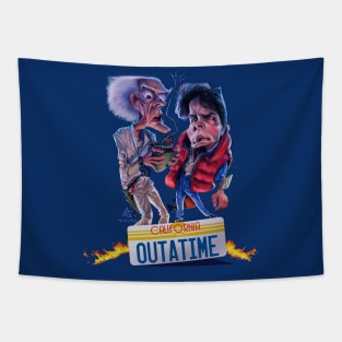 Back to the Future Tapestry