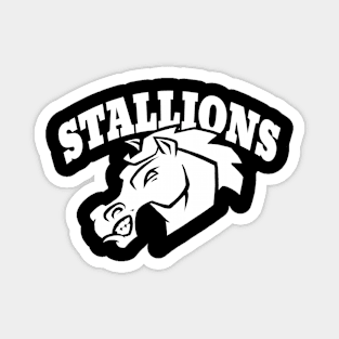 Stallions Mascot Magnet