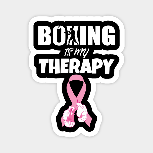 Boxing Is My Therapy Boxing Is My Therapy TeePublic