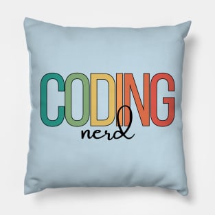 Coding Nerd Pillow