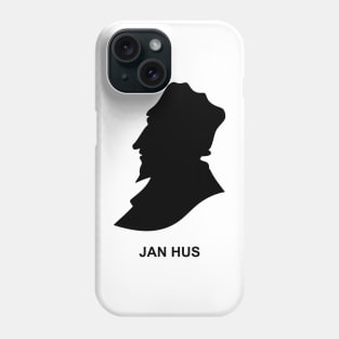 The Silhouette Christian reformer and preacher Jan Hus Phone Case