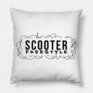 Scooter freestyle Pillow