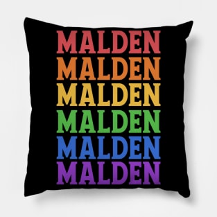 MALDEN COLORFUL XMAS CITY Pillow