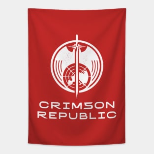 Crimson Republic Tapestry