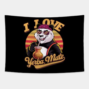 I Love Yerba Mate, Panda Tapestry