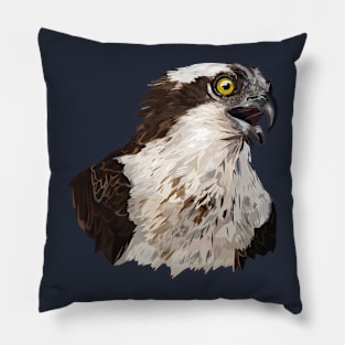 Fishing eagle Pillow