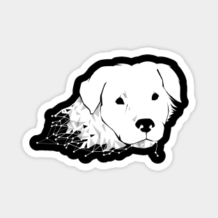 Dog Illustration Magnet