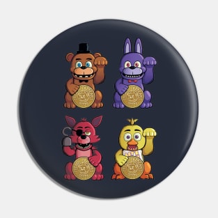 Freddy Fazbear Fortune Talismen Pin