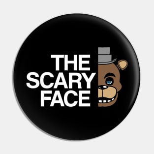 The Scary Face Pin