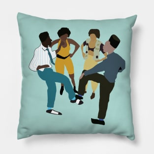 House party 1980s Pillow