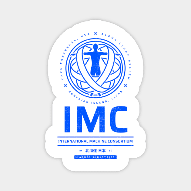 International Machine Consortium Blue Magnet by jeffsmoll