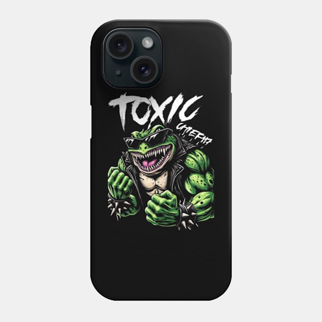 Toxic Rash Phone Case by Games Artwork