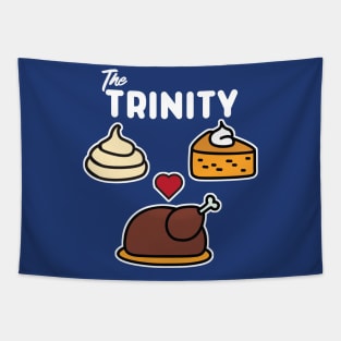 Thanksgiving Trinity Humor Tapestry