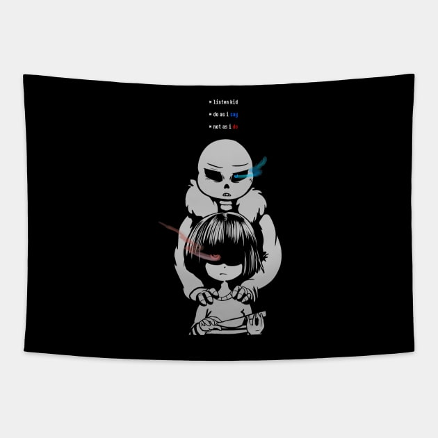 Undertale Tapestry by lettali