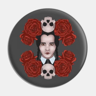 Wednesday Addams Pin