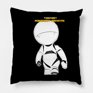 Hitchhiker's guide to the galaxy Personality prototype warning Pillow