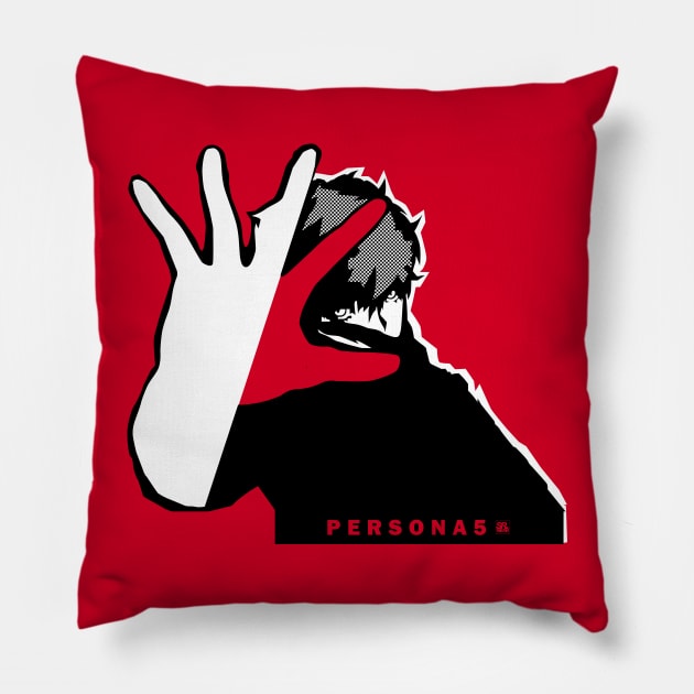 [PERSONA 5] DON'T LOOK AT ME Pillow by PRWear