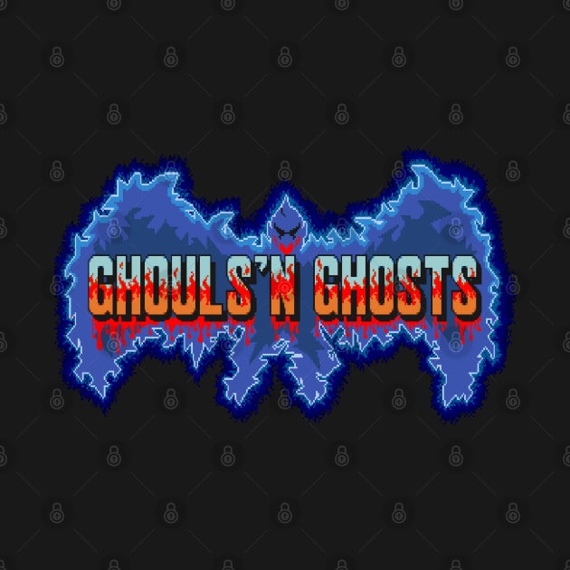 Mod.1 Arcade Ghouls 'n Ghosts Video Game by parashop
