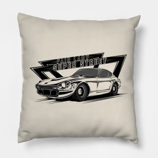 Fair Lady Super Street Car Pillow