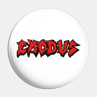 exodus band Pin