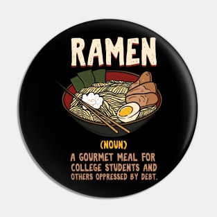 Ramen Noodles Definition Pin