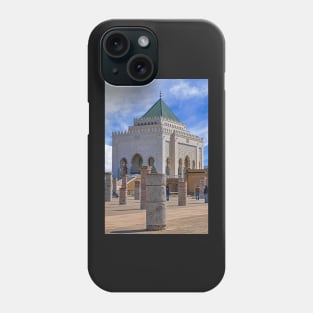 Mohammed V Mausoleum. Phone Case