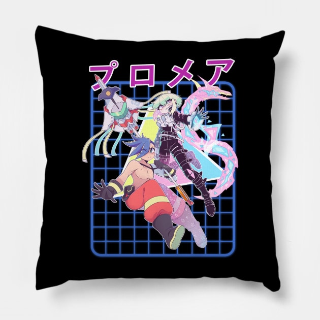 Classic Art Characters Japanese Anime Pillow by JaylahKrueger