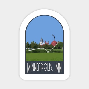 Minneapolis, Minnesota Decal Magnet