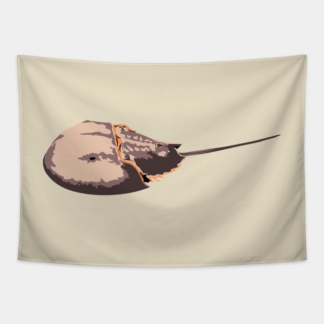 Horseshoe Crab Tapestry by stargatedalek