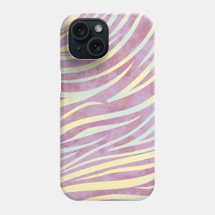 Watercolor Gold Tiger Pattern Phone Case