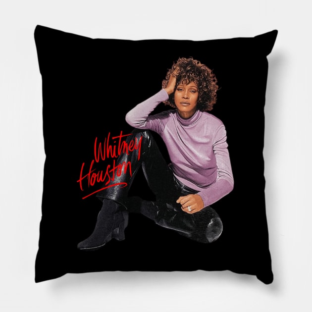 Whitney Houston 90s Pillow by PARIS^NIGHT