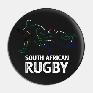 South African Rugby Tee Black Pin