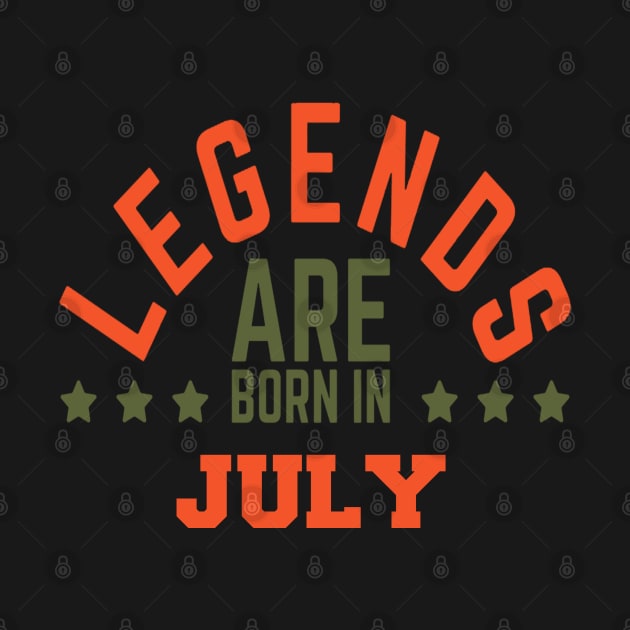 Legends Are Born in July by BambooBox