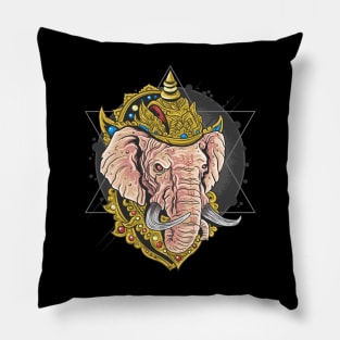 The King Elephant Pillow