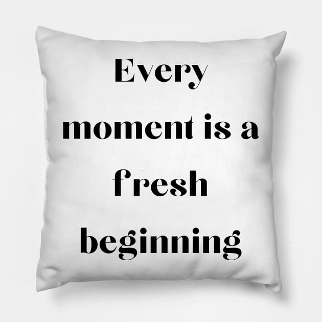 Every Moment Pillow by GMAT