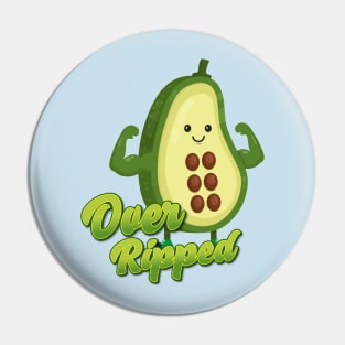 Over Ripped Avocado Pin