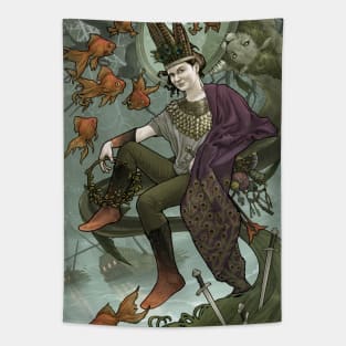 Purple Siren Tapestry