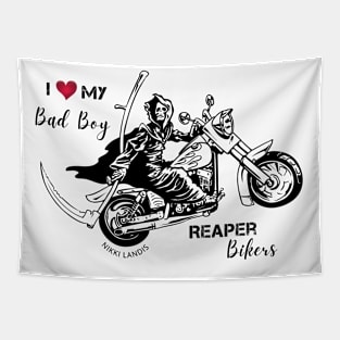 Royal Bastards MC Tonopah, NV Reaper Bikers Tapestry