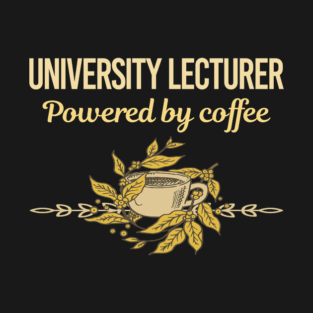 Powered By Coffee University Lecturer by Hanh Tay